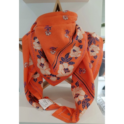 Foulards Bonheur du Jour - camelia